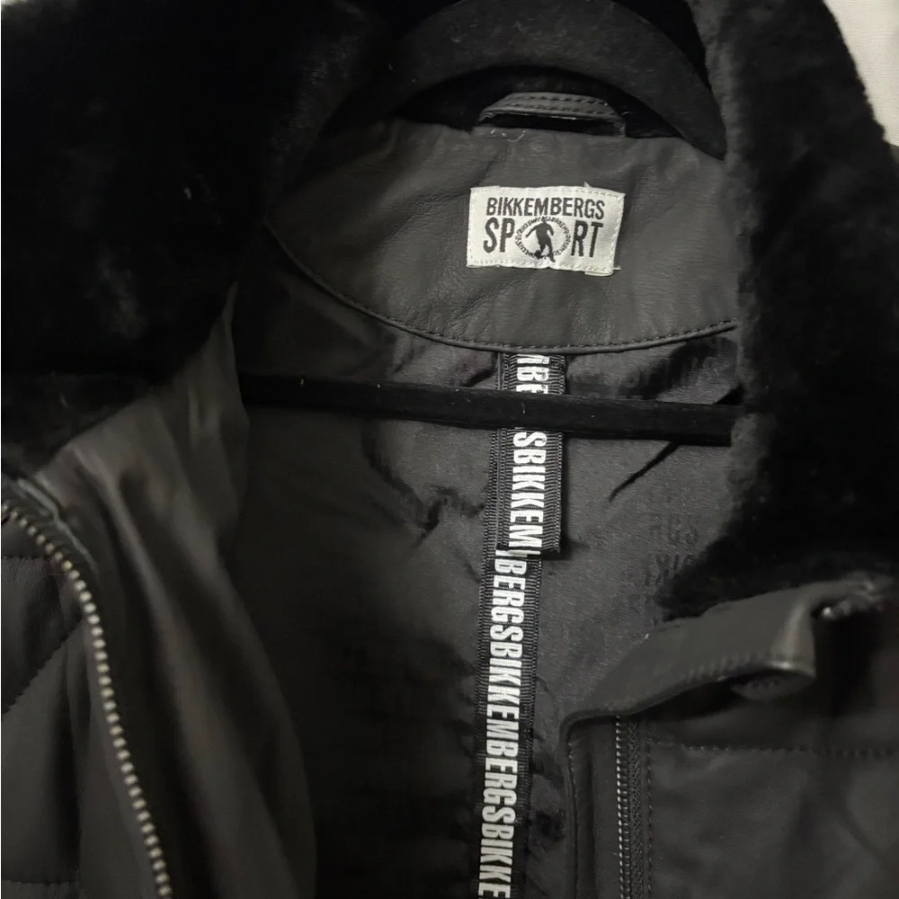 Bikkembergs Men's Black Puffer Jacket